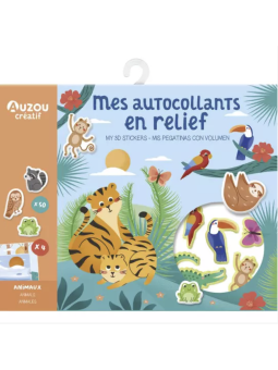 Mes autocollants en relief