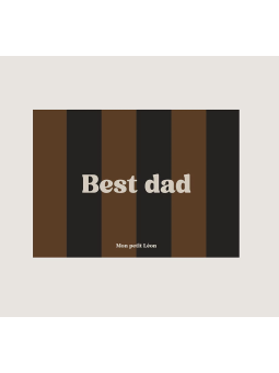 Carte A6 - " Best dad"