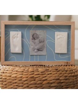 Cadre 2 Empreintes - Blue...