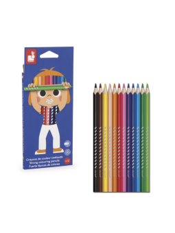Crayons de couleur x12