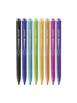 Feutres paillettés x8