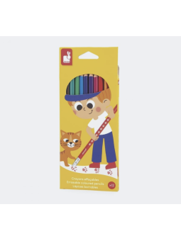 Crayons effaçables x12