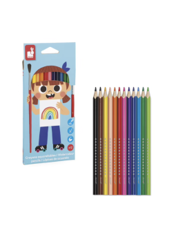 Crayons aquarellables x12