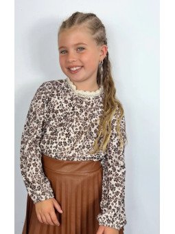 Top fleuri liberty à...