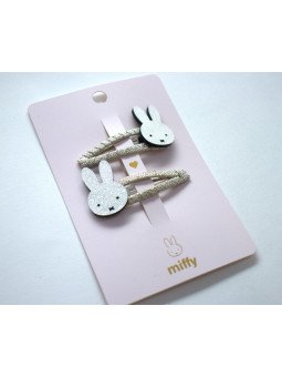 Cartes duo barrettes Miffy...