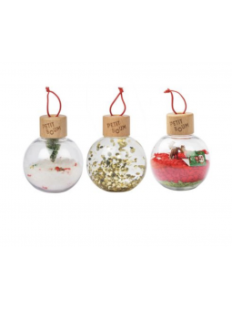 Boules de Noël sensorielle...