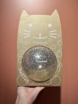 Ballon bulle argent 15 cm