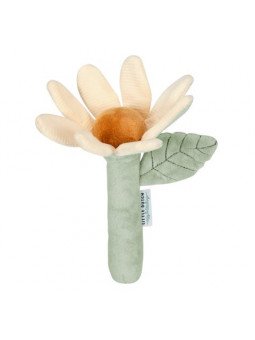 Hochet peluche fleur Little...