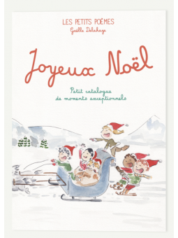 Livre poème Joyeux Noël