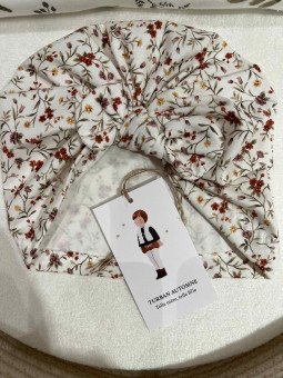 Turban fleuri Louison blossom