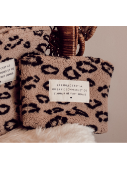 Pochette Moumoute Léopard
