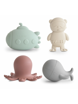 Set de 4 jeux de bain Mer