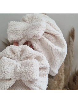 Turban moumoute Méline Ecru