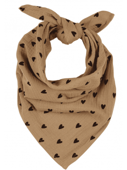 Lange coeur beige 65 cm