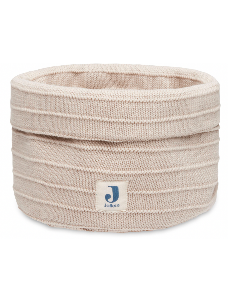 Petit Panier De Rangement Pure Knit Nougat - Jollein