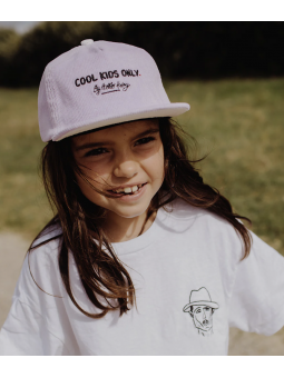 Casquette en coton Mini Plum