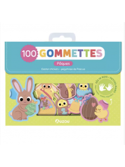 Lot de 100 gommettes - Pâques