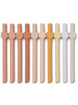 LOT DE 10 PAILLE BADU