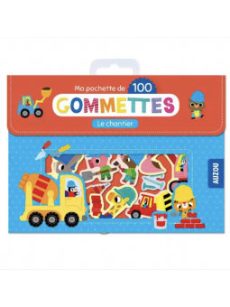 Lot de 100 gommettes - Le...