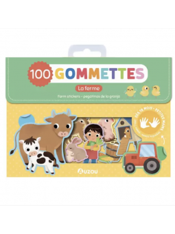 Lot de 100 gommettes - La...