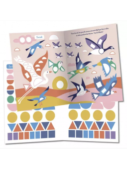 1000 GOMMETTES FORMES - NATURE