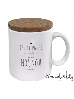 Mug céramique "Pause café...