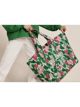 Le cabas brodé Ti amo club...