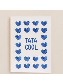 Le carnet Tata cool - cœurs...