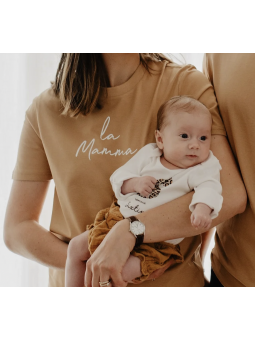 Tee-shirt Femme Latté LA MAMMA