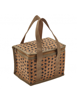 Sac isotherme coeurs noisette